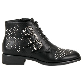 Bestelle Botas de rock negro