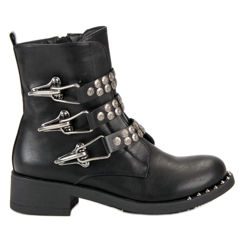 Sixth Sense Bota motociclista negra negro