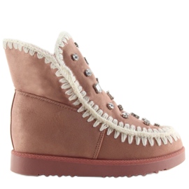 Rosa Botines rosa DD62P Rosa