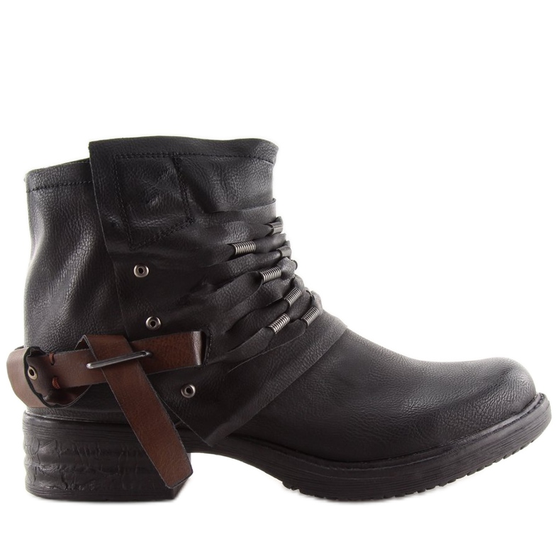 Botas de trabajo negras para mujer FM567 Negro