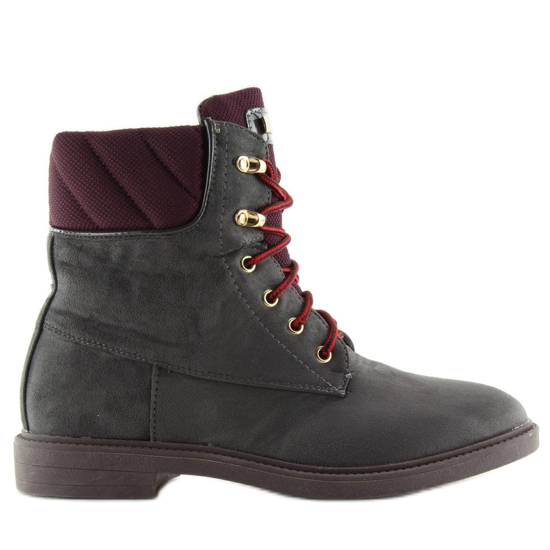 Botas con cordones Timberki gris AF36 Gris
