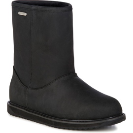 Emu Australia Paterson Classic Leather Lo Black negro