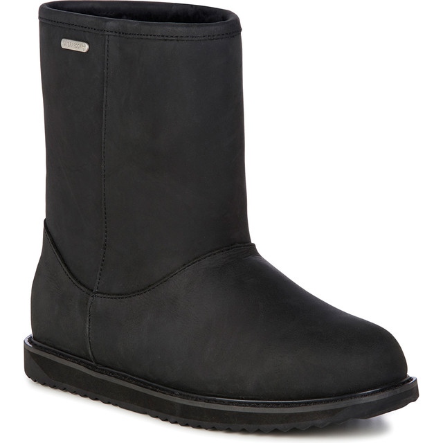 Emu Australia Paterson Classic Leather Lo Black negro