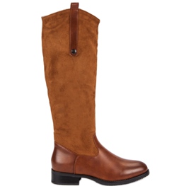 Botas camel clásicas marrón