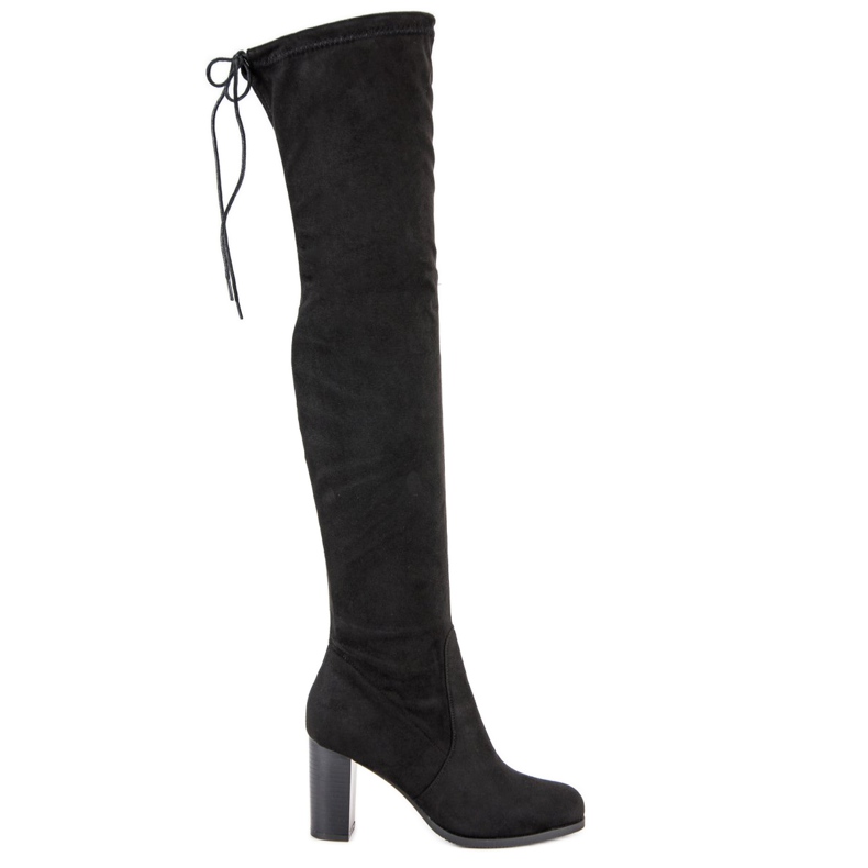 Seastar Botas negras en el poste negro