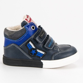 American Club Botines americanos azul