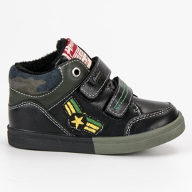 American Club Botines americanos negro