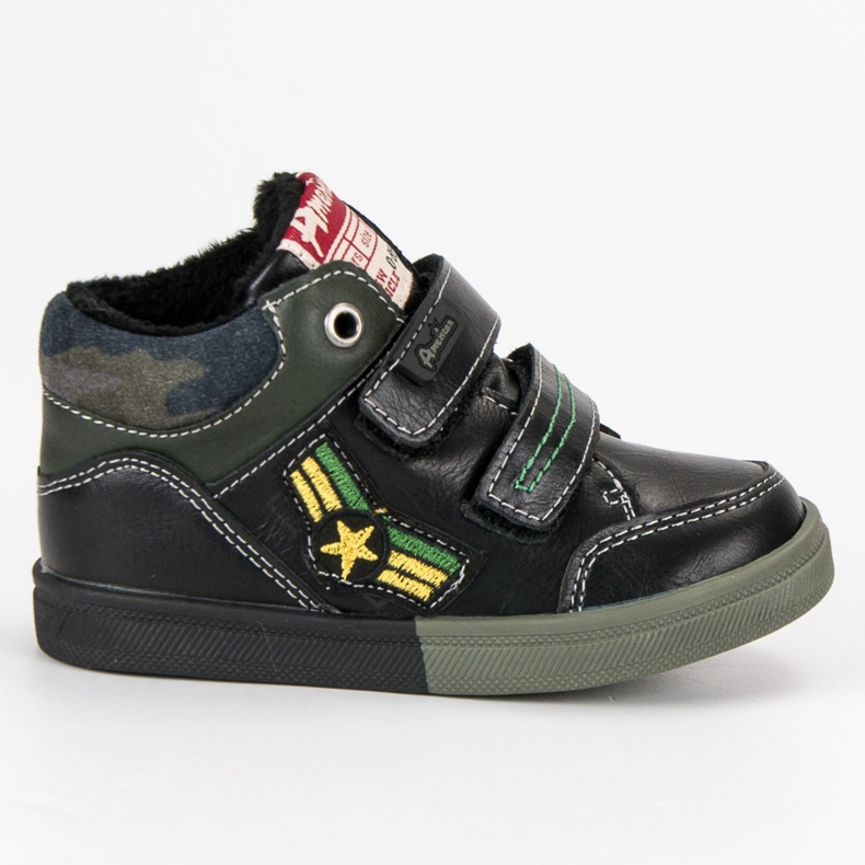 American Club Botines americanos negro