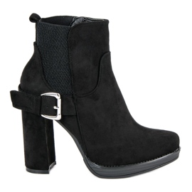 Seastar Botas sexy en el poste negro