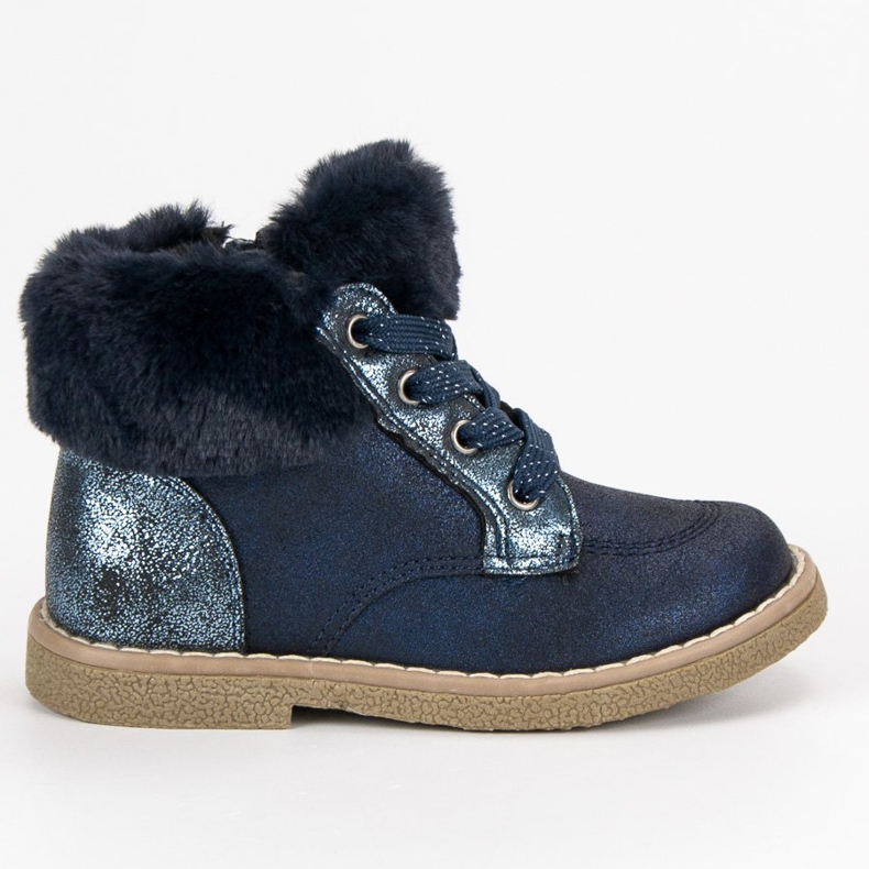 American Club Botines americanos de las niñas azul