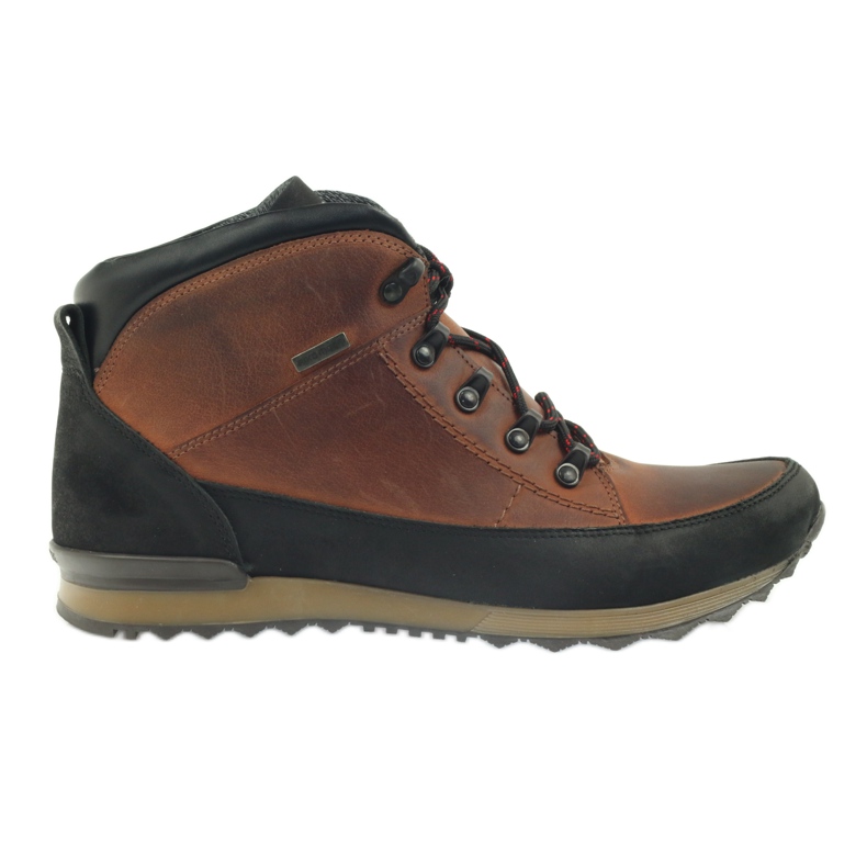 Zapatillas trekking hombre Riko rojo 860 negro multicolor