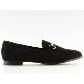 Mocasines mujer negro 369-11 II-GAT