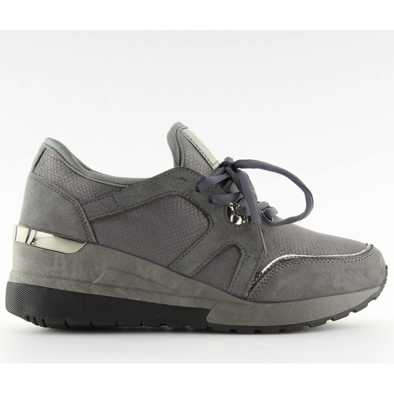 Zapatillas deportivas grises para mujer BL141P II-GAT