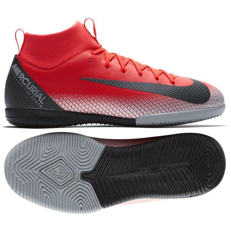 Calzado de interior Nike Mercurial Superfly 6 rojo
