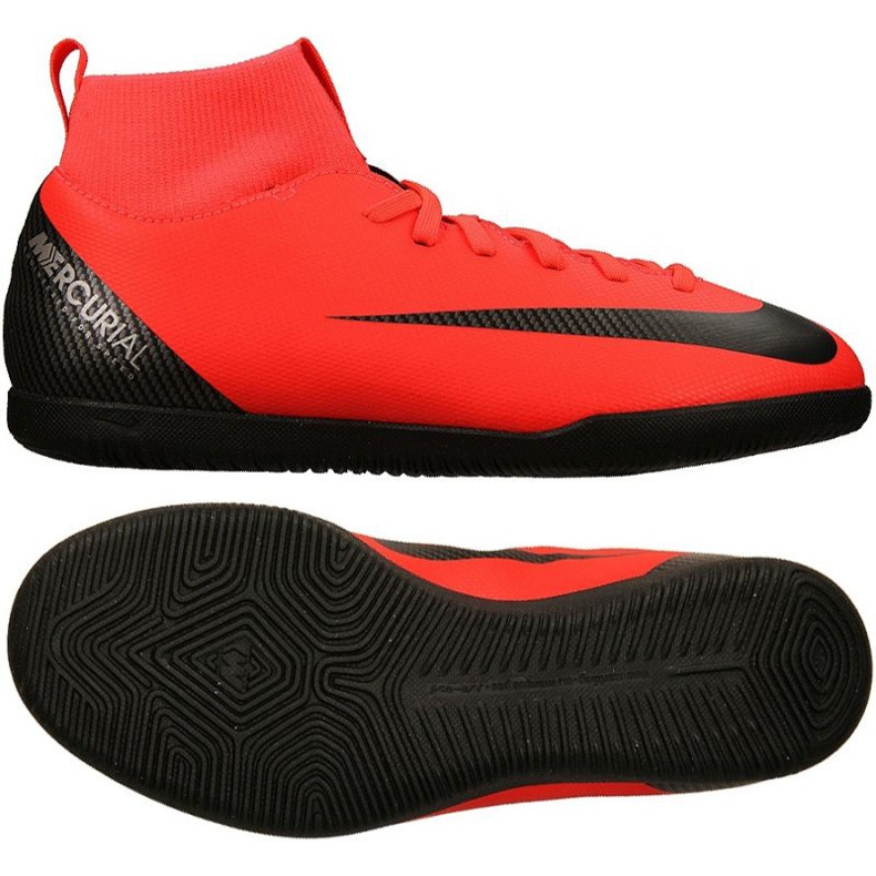 Calzado de interior Nike Mercurial Superflyx 6 rojo
