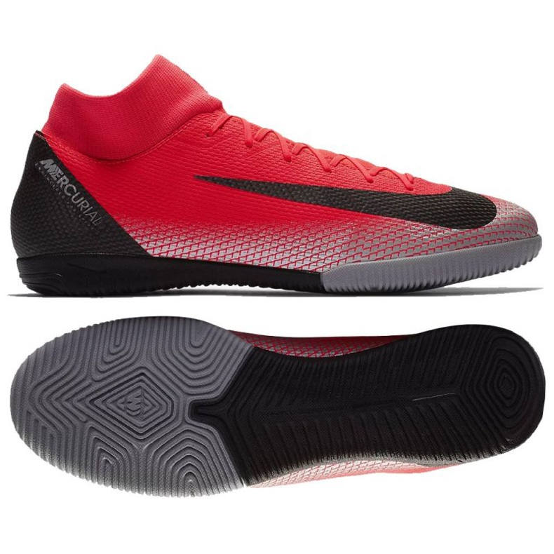 Calzado de interior Nike Mercurial Superflyx 6 rojo Calzado de interior Nike Mercurial Superflyx 6 rojo