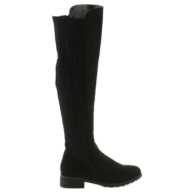 Botas negras con calcetín Filippo negro