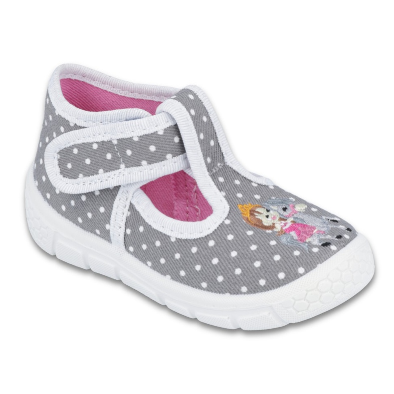 Zapatos befado para niños miel pu 531P006 blanco gris
