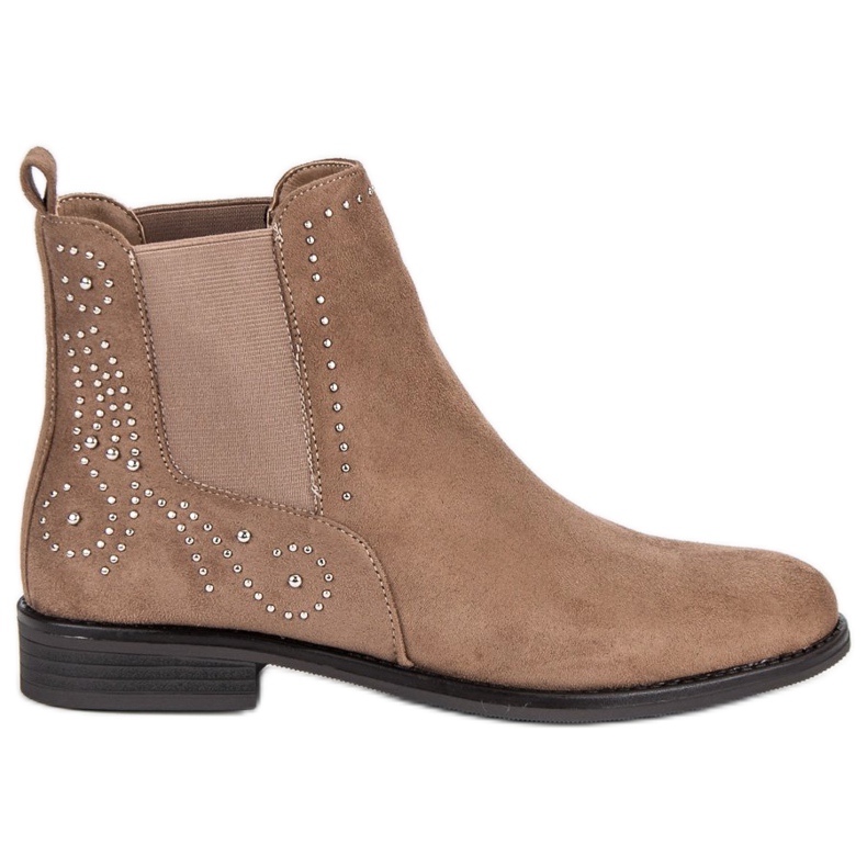 Groto Gogo Botines Chelsea casuales marrón