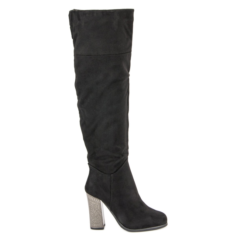Ch. Creation Botas con estilo en el poste negro
