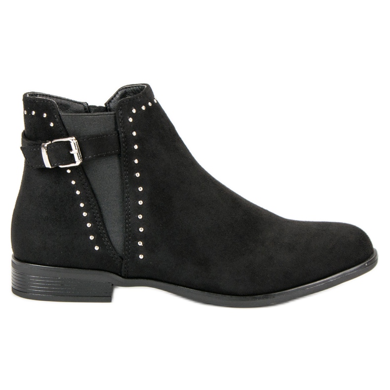 Super Me Botas bajas de otoño negro