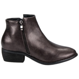 Sweet Shoes Botas de mujer de moda gris Sweet Shoes Botas de mujer de moda gris