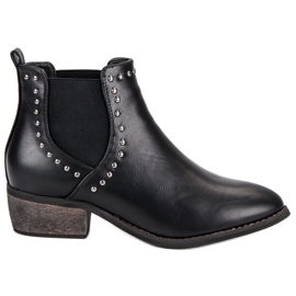 Sweet Shoes Botines Chelsea casuales negros