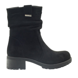 Botas Filippo de ante negro