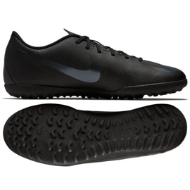 Calzado de fútbol Nike Mercurial Vapor 12 negro