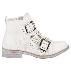 Sweet Shoes Botas blancas blanco