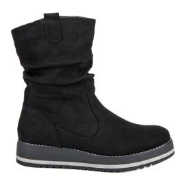 Kayla Botines plataforma negros
