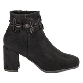 Kylie Botas negras de ante negro Kylie Botas negras de ante negro
