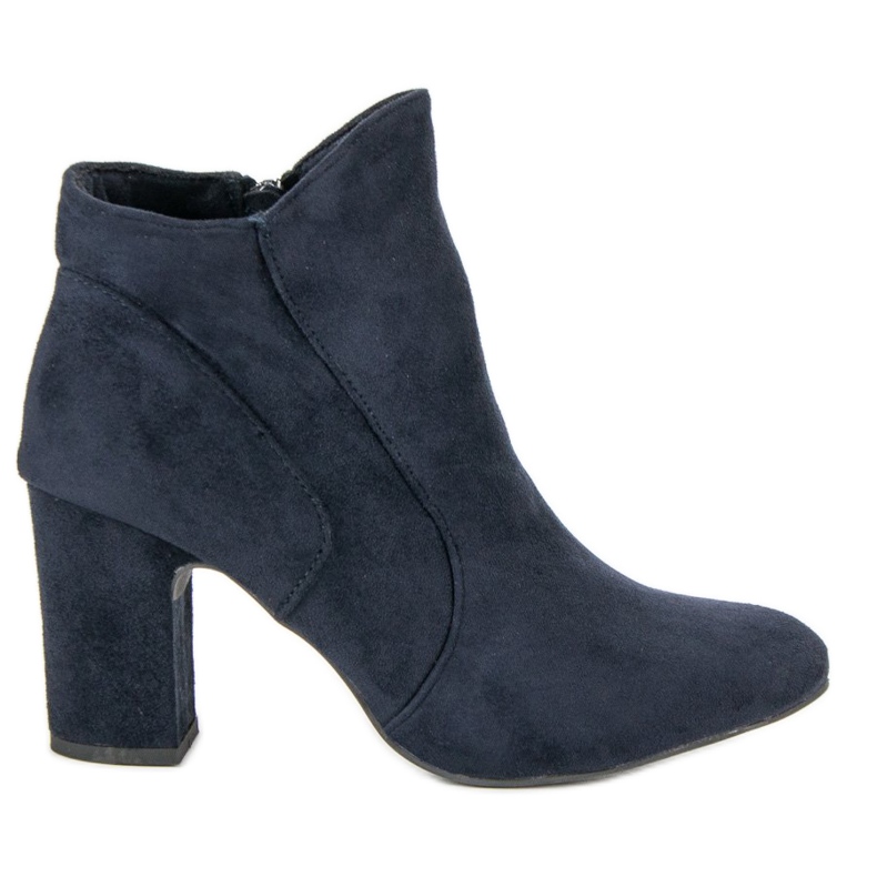 Kylie Botas de gamuza elegantes azul