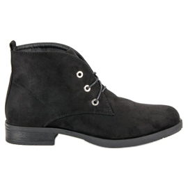 Sweet Shoes Botines bajos anudados negro Sweet Shoes Botines bajos anudados negro