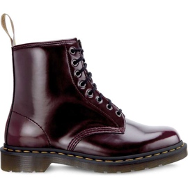 Dr. Martens Vegan 1460 Cherry Red Cambridge Brush rojo