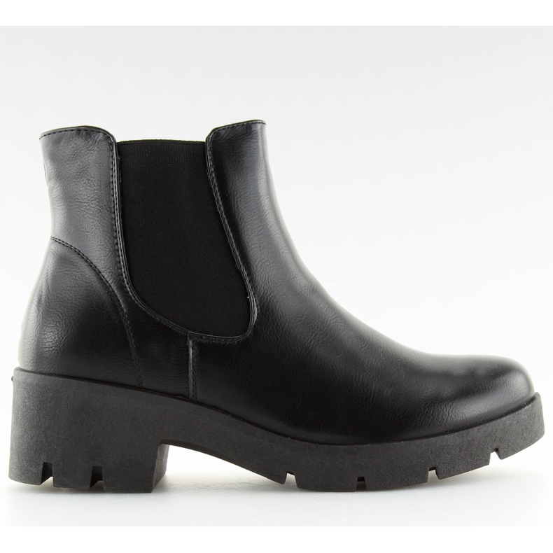 Botas de mujer zapatos Jodhpur negro 9996-3 negro