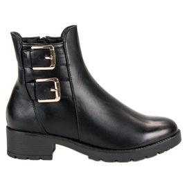 J. Star Botas cálidas clásicas negro