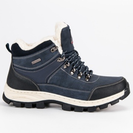 Arrigo Bello Traperki con piel de oveja azul Arrigo Bello Traperki con piel de oveja azul