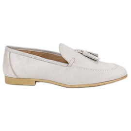Mocasines grises