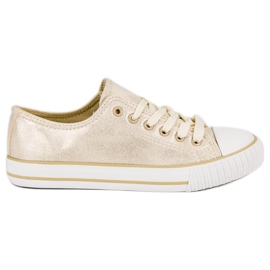 Zapatillas doradas dorado Zapatillas doradas dorado