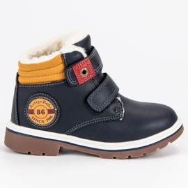 Arrigo Bello Cazadores de velcro azul