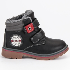 Arrigo Bello Pantalones de velcro negro Arrigo Bello Pantalones de velcro negro