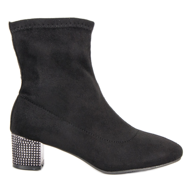 Kylie Botas negras sin cordones negro