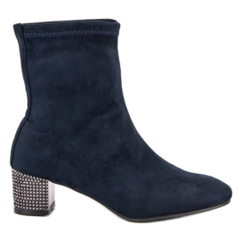 Kylie Botas sin cordones azul marino