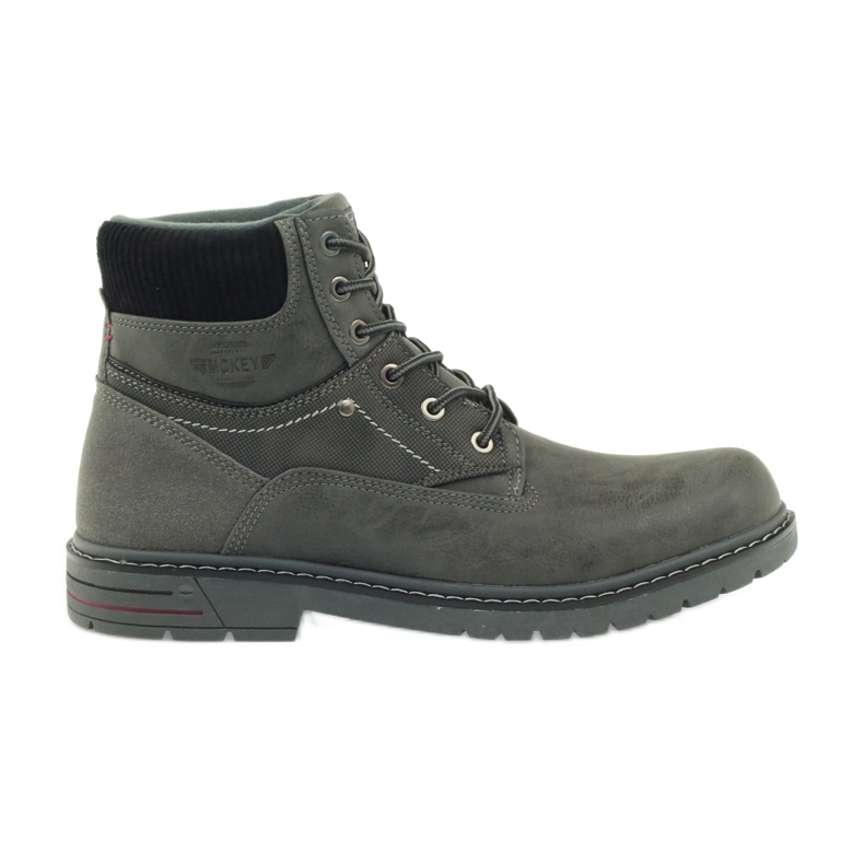 Botas grises atadas McKey 616