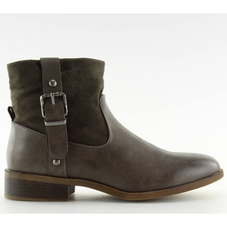 Botas de mujer 1004-PA Caqui Marrón