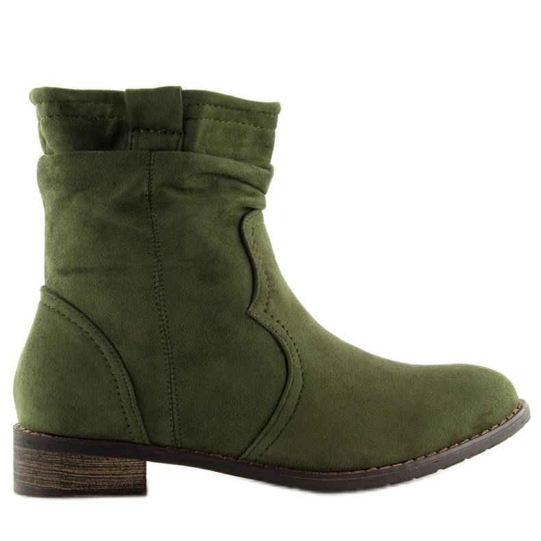 Botas de mujer verde 99-135 Oliva