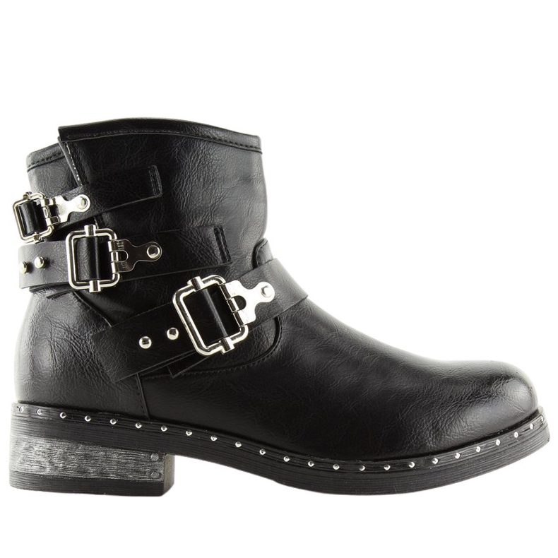 Botas negras de mujer negras 7313-PA Black negro