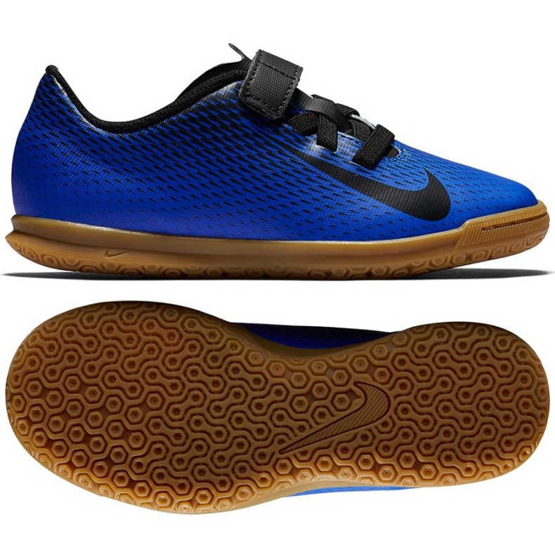 Zapatos de interior Nike Bravatia Ii V Ic Jr 844439-400 azul azul