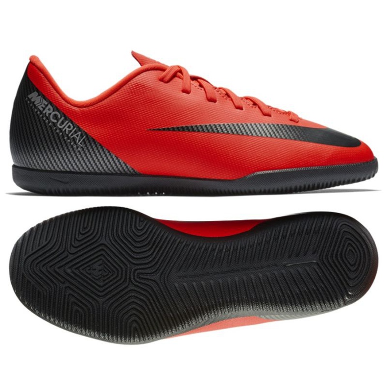Calzado de interior Nike Mercurial Vaporx 12 rojo
